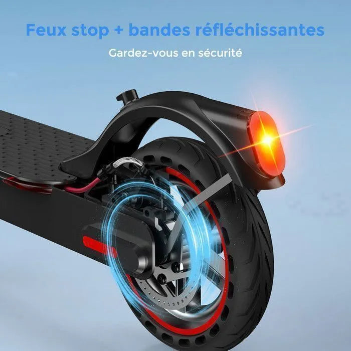 Trottinette Electrique iScooter i9 nouvelle adulte 8.5" 350W 36V7.5Ah Autonomie 22-30km charge maximale 120kg